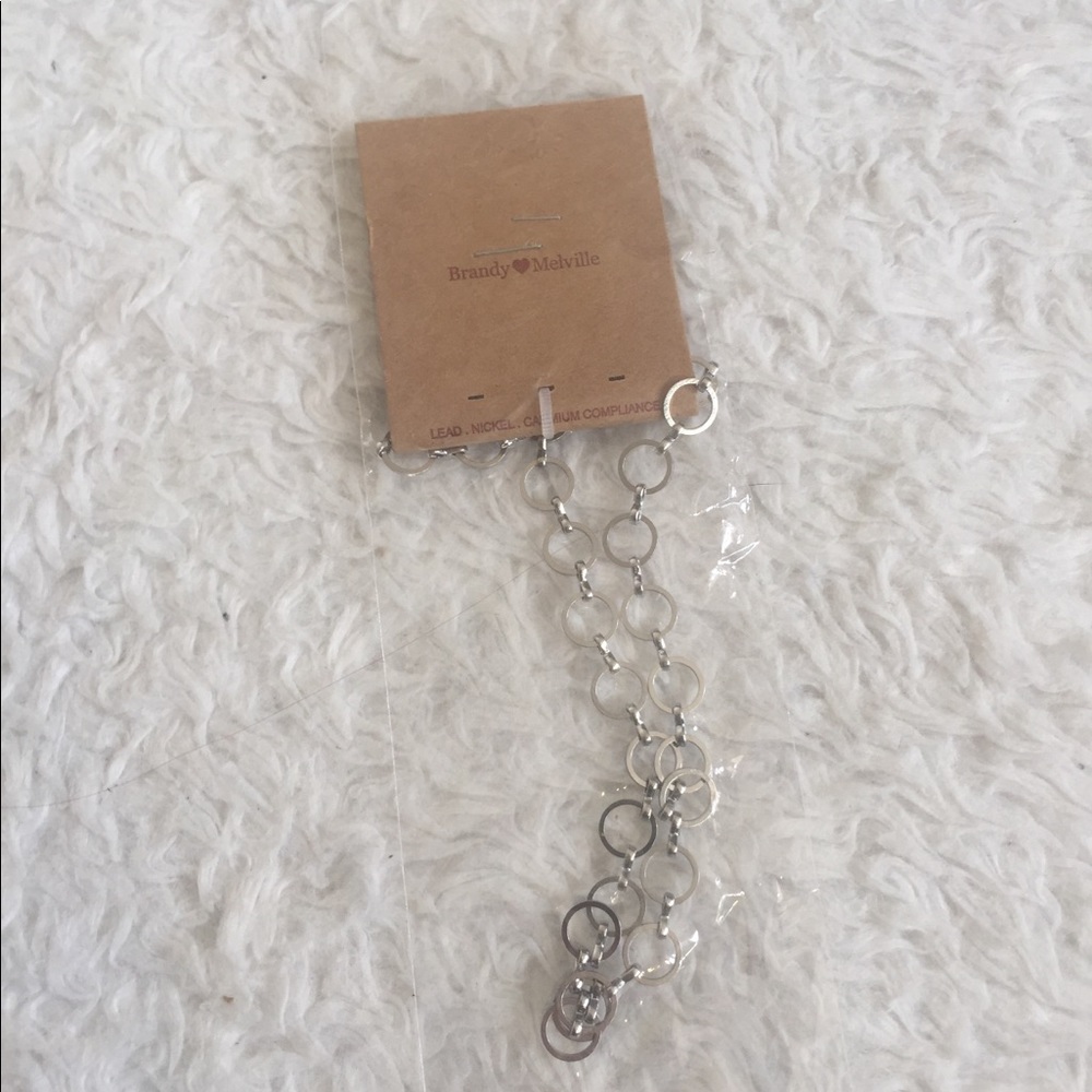 BN brandy silver hoop chain chocker - Picture 6 of 7